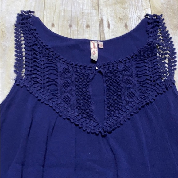 Navy Sun Dress - Picture 2 of 4